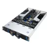 ASUS 90SF0251-M004X0 Server Barebone Intel C741 Rack (2U) Zwart, Staal