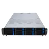 ASUS RS521A-E12-RS12U Socket SP5 Rack (2U) Zwart, Zilver