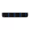 ASUS RS521A-E12-RS12U Socket SP5 Rack (2U) Zwart, Zilver