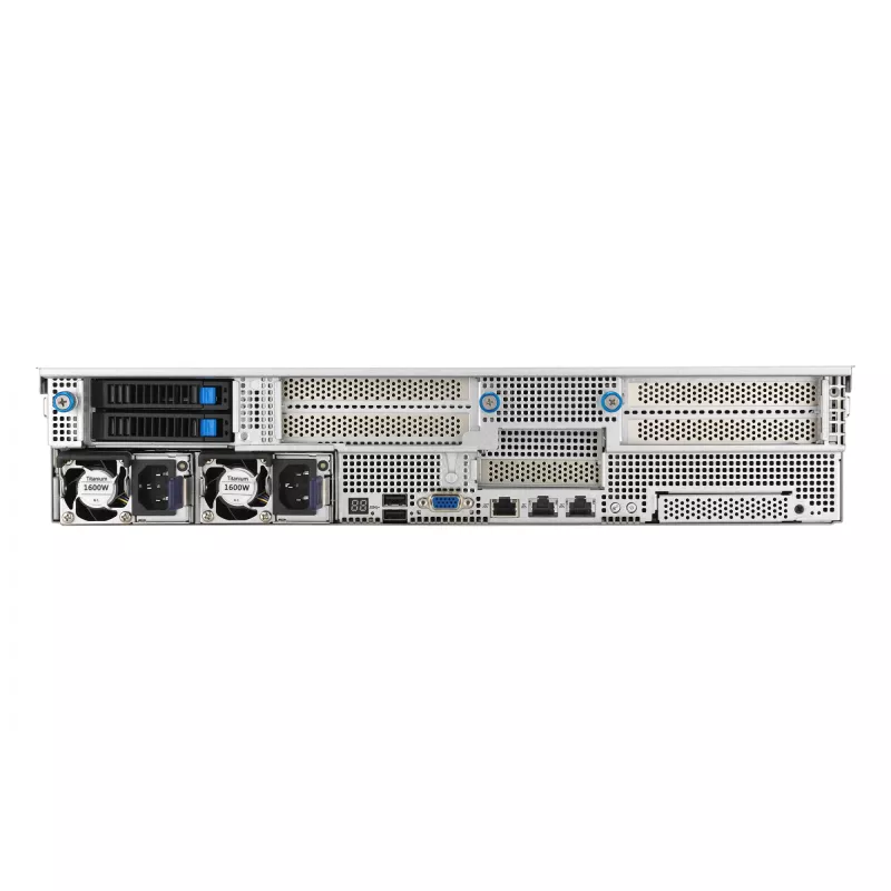 ASUS RS521A-E12-RS12U Socket SP5 Rack (2U) Zwart, Zilver