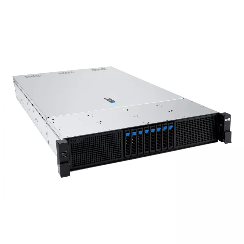 ASUS RS720A-E13-RS8G Socket SP5 Rack (2U) Zwart, Zilver