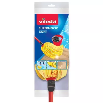 Vileda wismop hoes rood geel