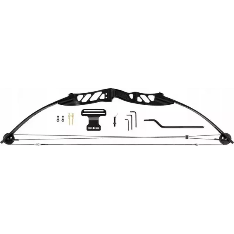 Poe Lang EK New Protex CO-047B-5529 compoundboog, 29 inch, 55 lbs, zwart