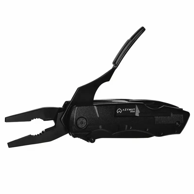 AZYMUT Gron H-P224052 multitool, 11 gereedschappen + 9 bits + holster