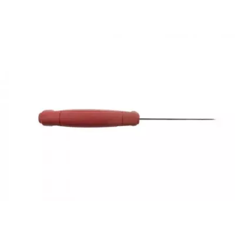 Vast mes Mora BASIC 511 — koolstofstalen lemmet, rode greep
