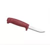 Vast mes Mora BASIC 511 — koolstofstalen lemmet, rode greep