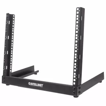 Intellinet 19 inch netwerkrack - open frame (desktop), 8U, zwart, plat verpakt