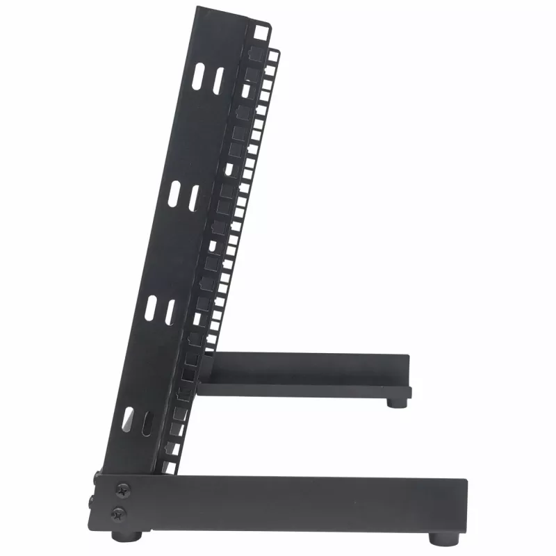 Intellinet 19 inch netwerkrack - open frame (desktop), 8U, zwart, plat verpakt