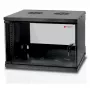 Techly wandrackkast 19 6U D320 zwart gemonteerd” I-CASE EL-1006B32