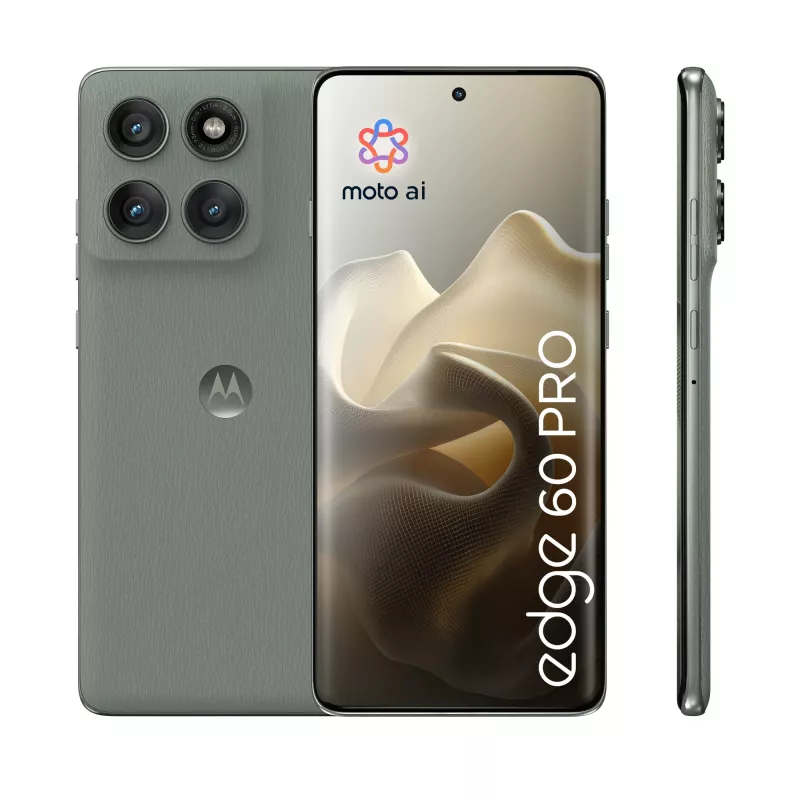 Motorola edge 60 pro 16,9 cm (6,67 inch) Dual SIM Android 15 5G USB Type-C 12 GB 512 GB 6000 mAh grijs
