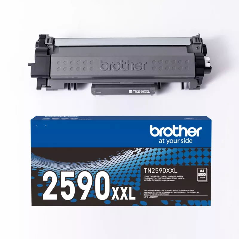 Tonercartridge Brother TN-2590XXL origineel zwart, 1-pack, ca. 5000 pagina's