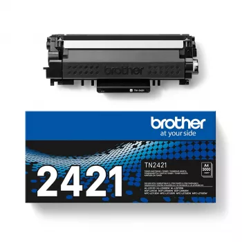 Tonercartridge Brother TN-2421 zwart, originele lasercartridge, 1 stuk, compatibel met Brother-printers