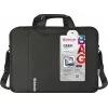 Laptoptas DEFENDER 15,6 inch (39,6 cm) – polyester, afneembare schouderriem, rits, zwart