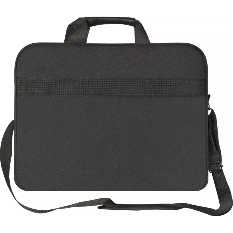 Laptoptas DEFENDER 15,6 inch (39,6 cm) – polyester, afneembare schouderriem, rits, zwart