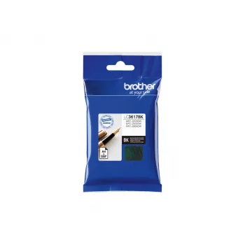 Inktpatroon Brother LC-3617BK zwart, origineel, bereik 550 pagina's, 1 st.