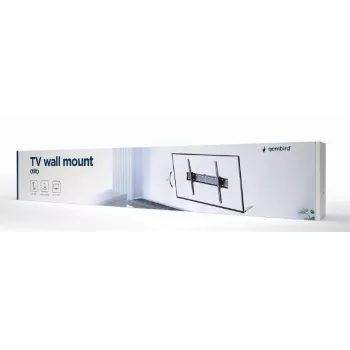 TV-wandhouder Gembird WM-70T-02 voor 37-inch tot 70-inch schermen, 40 kg, VESA tot 600×400, kanteling ±12°, 5,3 cm wandafstand