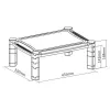 Techly in hoogte verstelbare Smart Stand ICA-MS 401