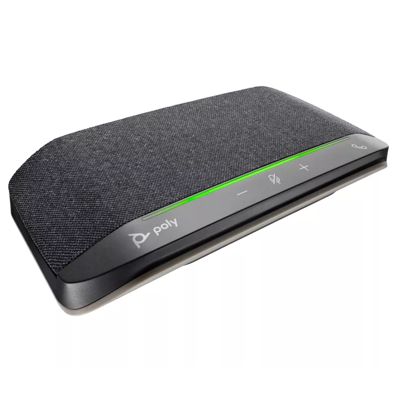 HP Poly Sync 10 luidspreker + USB-A-naar-USB-C-kabel, pc, zwart, 0,715 m, Windows 10, Windows 11, MacOS, 100–7800 Hz