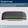 HP Poly Sync 10 luidspreker + USB-A-naar-USB-C-kabel, pc, zwart, 0,715 m, Windows 10, Windows 11, MacOS, 100–7800 Hz