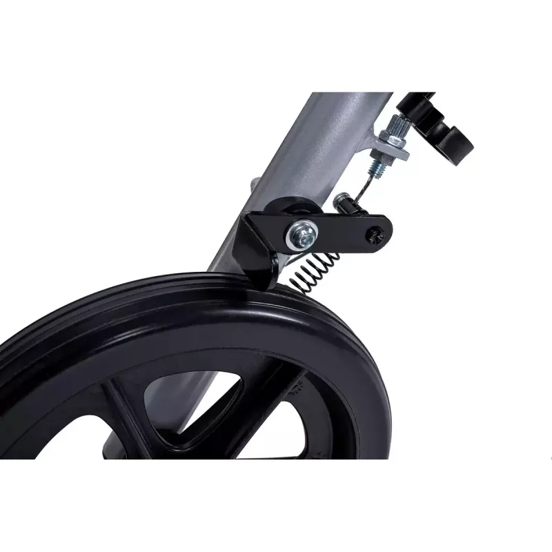 MDH PPC035 rollator met zitting en mand, aluminium, opvouwbaar, max. belasting 136 kg