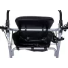 MDH PPC035 rollator met zitting en mand, aluminium, opvouwbaar, max. belasting 136 kg