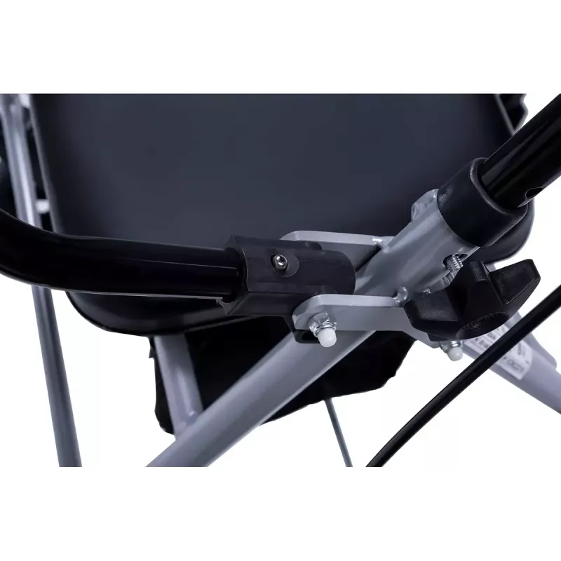 MDH PPC035 rollator met zitting en mand, aluminium, opvouwbaar, max. belasting 136 kg