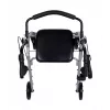 MDH PPC035 rollator met zitting en mand, aluminium, opvouwbaar, max. belasting 136 kg