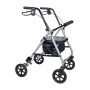 MDH PPC035 rollator met zitting en mand, aluminium, opvouwbaar, max. belasting 136 kg