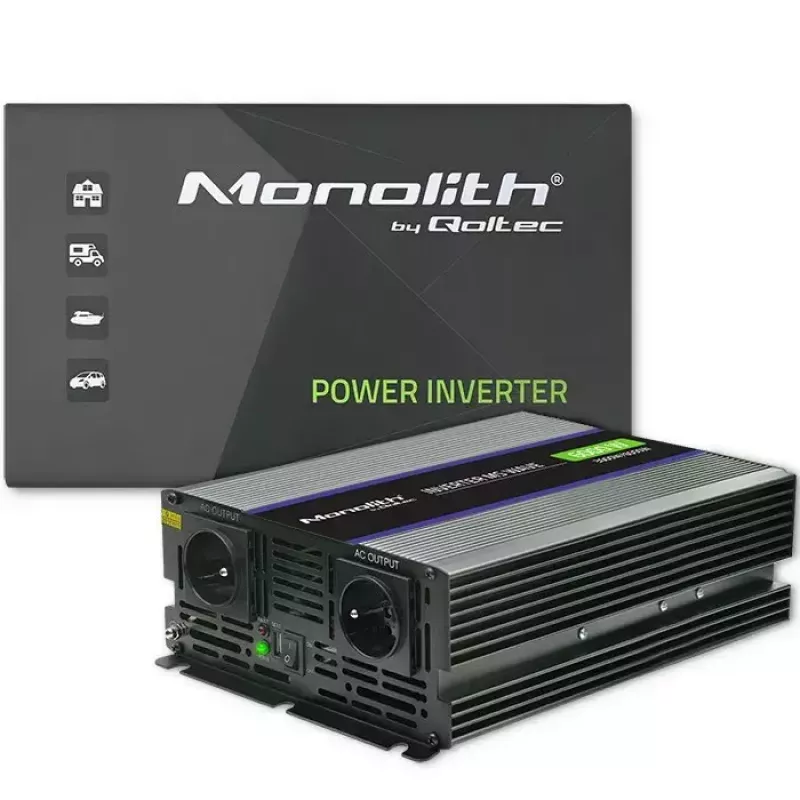 Omvormer QOLTEC Monolith 6000 MS 12V naar 230V 6000W