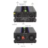 Omvormer QOLTEC Monolith 6000 MS 12V naar 230V 6000W