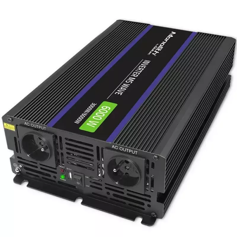 Omvormer QOLTEC Monolith 6000 MS 12V naar 230V 6000W
