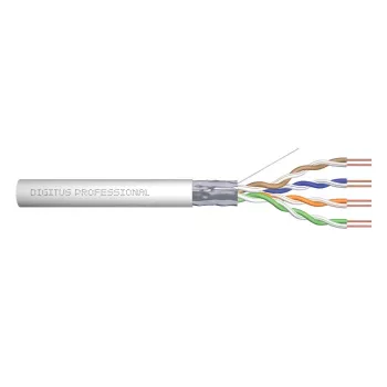 DIGITUS installatiekabel - Cat 5e - F/UTP - AWG 24/1 - 305 m - grijs