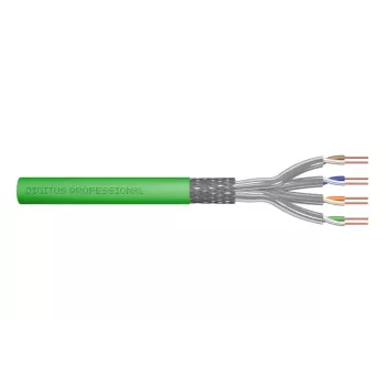 DIGITUS installatiekabel - Cat 8.2 - S/FTP - AWG 22/1 - 500m - geel