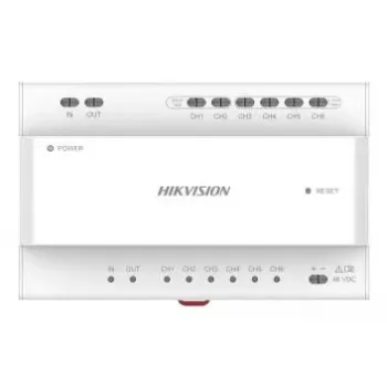 Videodistributor Hikvision DS-KAD7060EY breedte 143,7 mm diepte 65,9 mm hoogte 92,4 mm