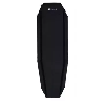 Slaapmat Volven zelfopblazend Ultralight Plus zwart – lichtgewicht, compacte campingmat