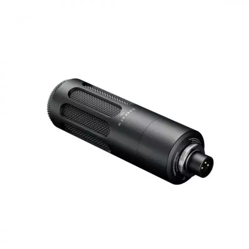 Dynamische broadcastmicrofoon Beyerdynamic M 70 PRO X — bedraad, spraakgeoptimaliseerde frequentierespons