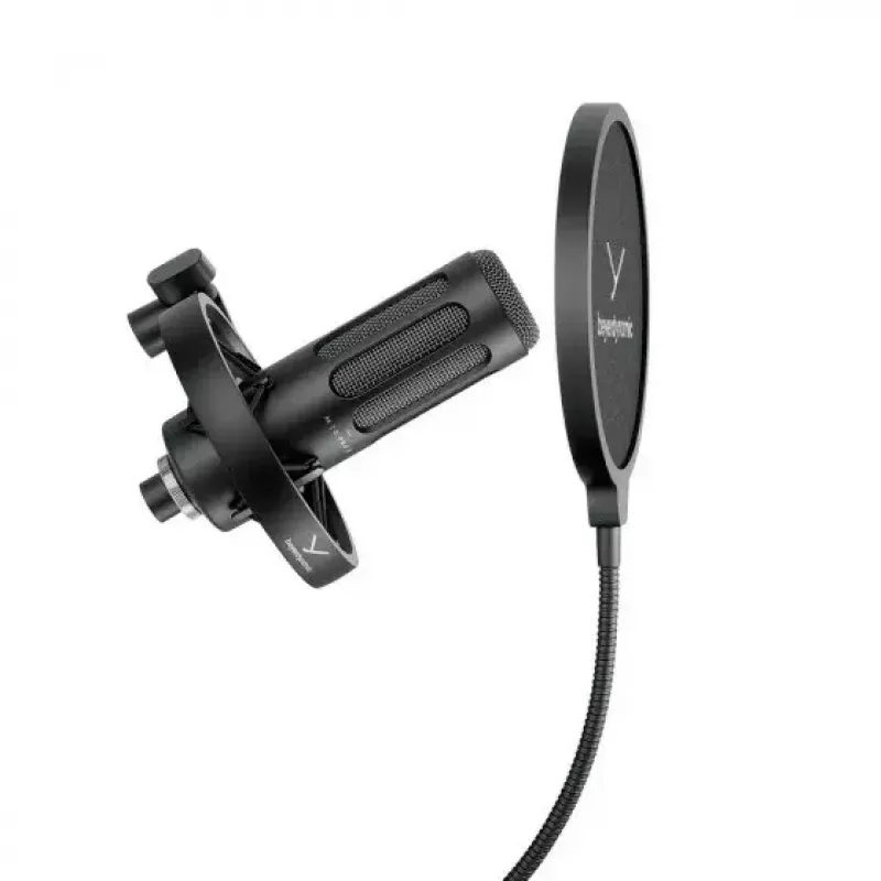 Dynamische broadcastmicrofoon Beyerdynamic M 70 PRO X — bedraad, spraakgeoptimaliseerde frequentierespons