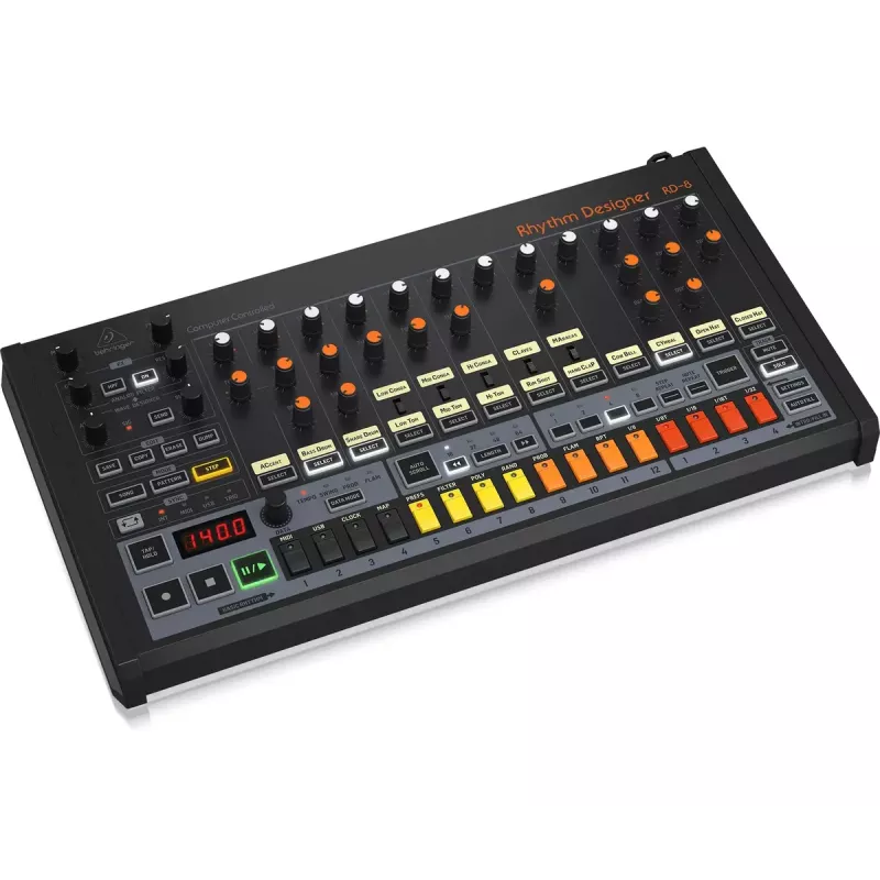Ritme- & drummachine Behringer RD-8 MKII kalibratiebereik 10 – 15000 Hz