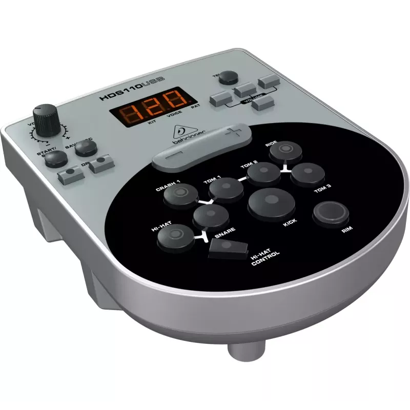 Behringer XD8USB elektronisch drumstel, zwart