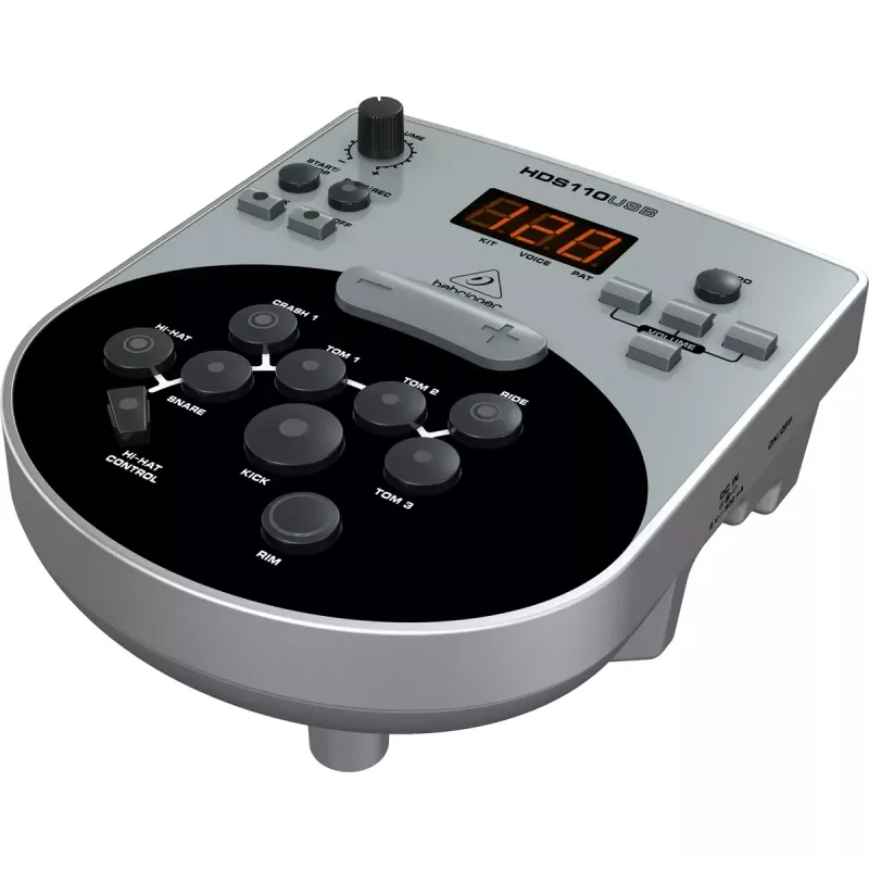 Behringer XD8USB elektronisch drumstel, zwart