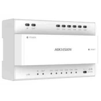 Videoverdeler Hikvision DS-KAD706Y-S 6 kanalen 1HE rackmontage