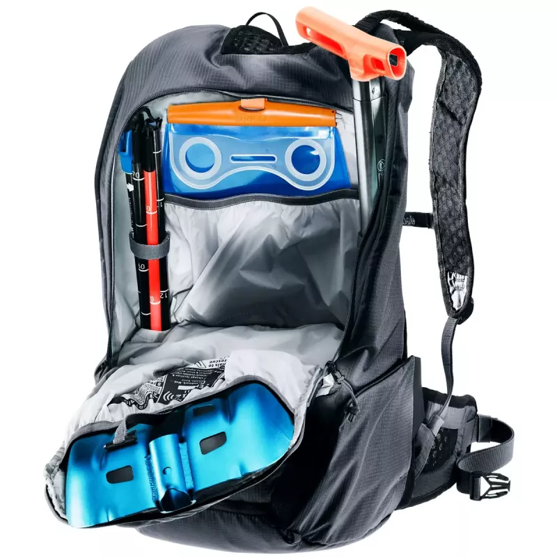 Sportrugzak Deuter Updays 20 zwart polyamide 490mm hoogte