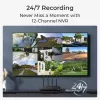 Reolink NVS12W 12-kanaals Wi-Fi 6 NVR 16MP ondersteuning 2TB HDD