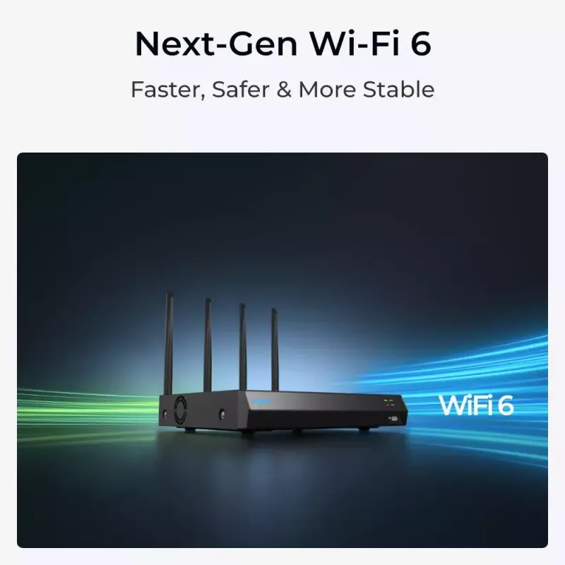 Reolink NVS12W 12-kanaals Wi-Fi 6 NVR 16MP ondersteuning 2TB HDD