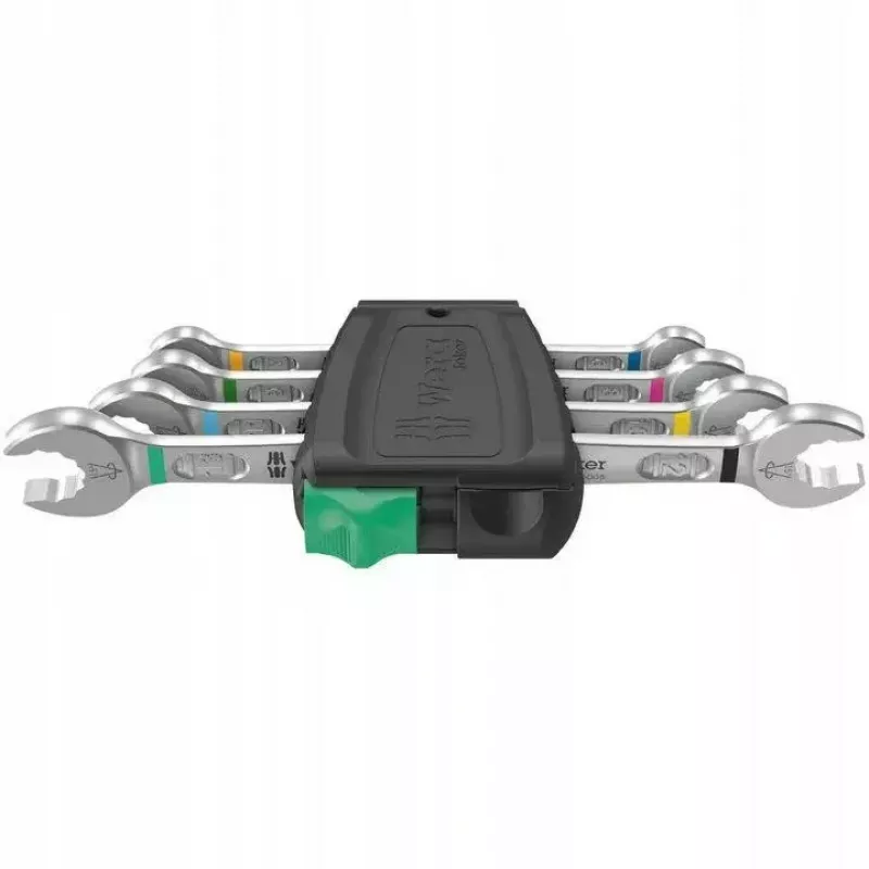 Wera 6005 Joker 4 Set 1 dubbele steeksleutelset, 4 st.