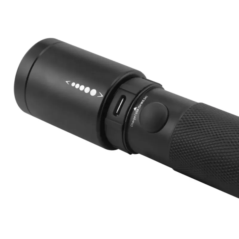Ansmann Future T400FR zaklamp, 400 lm, IPX4, zwart