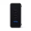 Mobiele oplader Satechi ST-TC100GM-EU, 100 W, 2× USB-C, AC-ingang 100–240 V, grijs