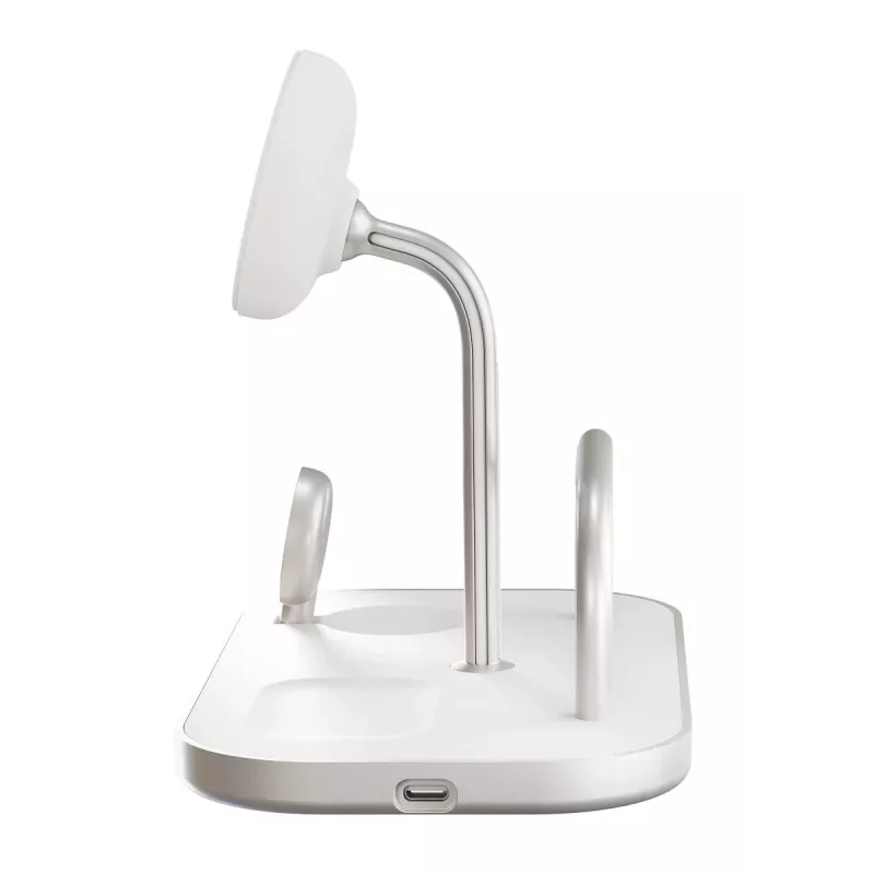 Mobiele oplader ZENS ZEDC29W/00 snel opladen draadloos zilver wit