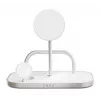 Mobiele oplader ZENS ZEDC29W/00 snel opladen draadloos zilver wit