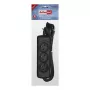 Stekkerdoos ActiveJet 3GNU - 3M - C, 3 stopcontacten type E, 3 m kabel, 230 V, 10 A, zwart